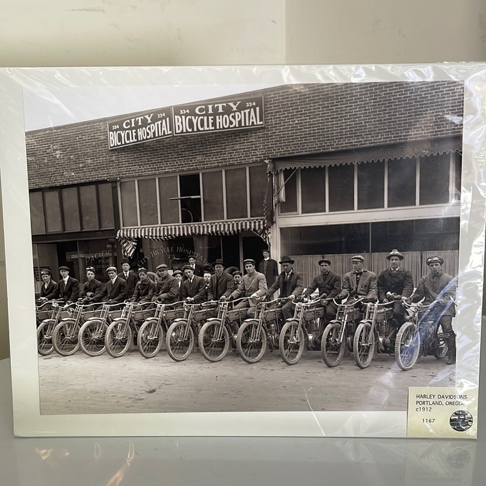 1912 Haley Davidsons Historical Photography